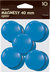 Książka ePub Magnesy 40 mm niebieskie 10 sztuk - brak