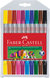 Książka ePub Flamastry dwustronne Faber-Castell etui 10 kolorÃ³w - brak