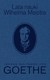 Książka ePub Lata nauki Wilhelma Meistra - Johann Wolfgang von Goethe