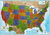 Książka ePub USA Decorator mapa Å›cienna polityczna arkusz laminowany 1:2 815 000 - brak