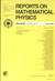 Książka ePub Reports on Mathematical Physics 62/2 2008 - brak