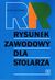 Książka ePub Rysunek zawodowy dla stolarza - Opracowanie Zbiorowe