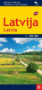 Książka ePub Latvija Travel map / Åotwa Mapa samochodowa PRACA ZBIOROWA - zakÅ‚adka do ksiÄ…Å¼ek gratis!! - PRACA ZBIOROWA