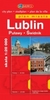 Książka ePub Lublin PuÅ‚awy Åšwidnik plan miasta - Praca zbiorowa