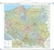 Książka ePub Polska mapa Å›cienna administracyjno-drogowa 1:500 000 - brak