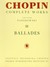 Książka ePub Chopin Complete Works III Ballades - brak